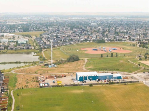 848 Chinook Gate Parade Sw, Airdrie, AB - Outdoor With View