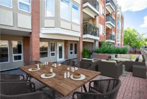 113-838 19 Avenue Sw, Calgary, AB - Outdoor With Deck Patio Veranda With Exterior