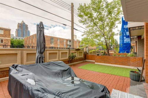 113-838 19 Avenue Sw, Calgary, AB - Outdoor With Deck Patio Veranda With Exterior