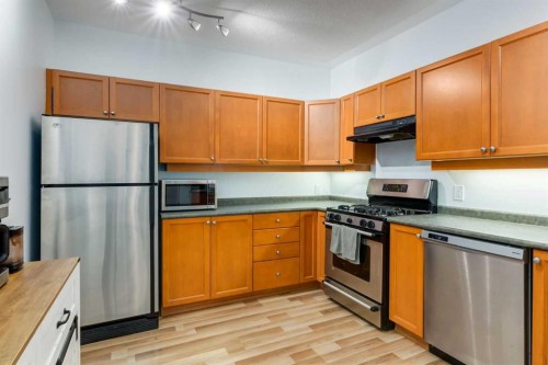 113-838 19 Avenue Sw, Calgary, AB - Indoor Photo Showing Kitchen With Stainless Steel Kitchen