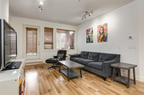 113-838 19 Avenue Sw, Calgary, AB - Indoor Photo Showing Living Room