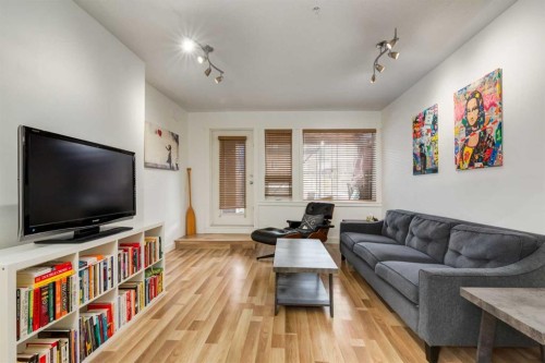 113-838 19 Avenue Sw, Calgary, AB - Indoor Photo Showing Living Room