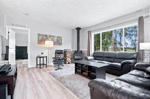 370040 Range Road 4-0, Rural Clearwater County, AB - Indoor Photo Showing Living Room