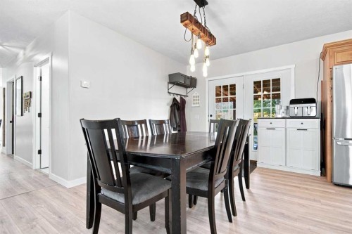 370040 Range Road 4-0, Rural Clearwater County, AB - Indoor Photo Showing Dining Room
