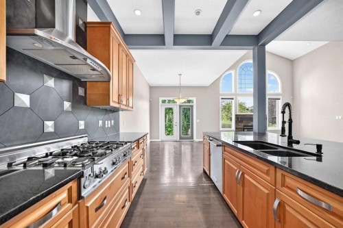 145 Cranridge Terrace Se, Calgary, AB - Indoor Photo Showing Kitchen With Double Sink With Upgraded Kitchen
