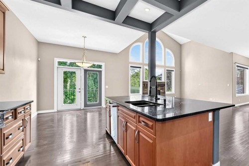 145 Cranridge Terrace Se, Calgary, AB - Indoor Photo Showing Kitchen With Double Sink