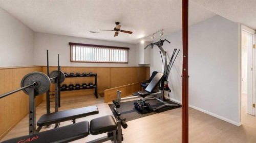 31 Penrith Place Se, Calgary, AB - Indoor Photo Showing Gym Room
