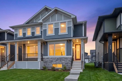 664 Sora Boulevard Se, Calgary, AB - Outdoor With Facade