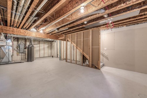 967 Mahogany Boulevard Se, Calgary, AB - Indoor Photo Showing Basement