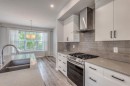 967 Mahogany Boulevard Se, Calgary, AB  - Indoor Photo Showing Kitchen With Double Sink With Upgraded Kitchen 
