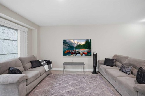 427 Redstone View Ne, Calgary, AB - Indoor Photo Showing Living Room