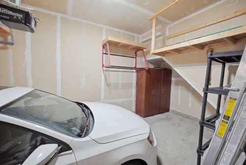427 Redstone View Ne, Calgary, AB - Indoor Photo Showing Garage