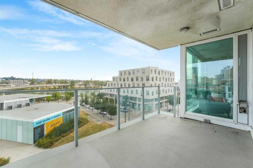 402-519 Riverfront Avenue Se, Calgary, AB - Outdoor With Balcony With View With Exterior