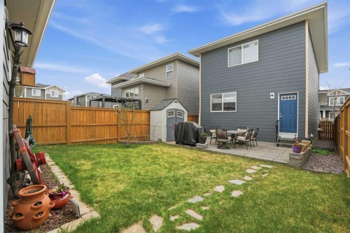 72 Redstone Common Ne, Calgary, AB - Outdoor With Deck Patio Veranda