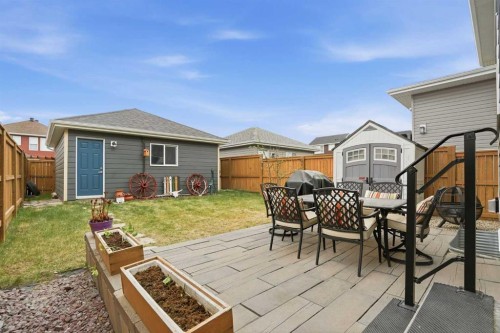 72 Redstone Common Ne, Calgary, AB - Outdoor With Deck Patio Veranda With Exterior