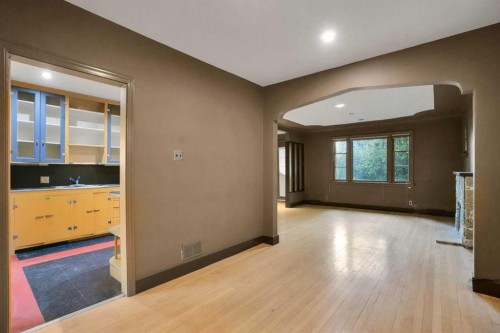2131 16A Street Sw, Calgary, AB - Indoor Photo Showing Other Room With Fireplace