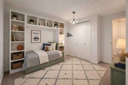 2603 60 Street Ne, Calgary, AB - Indoor Photo Showing Bedroom