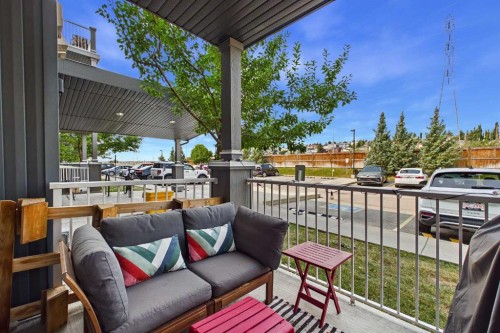 4101-5305 32 Avenue Sw, Calgary, AB - Outdoor With Deck Patio Veranda With Exterior
