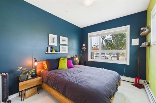 4101-5305 32 Avenue Sw, Calgary, AB - Indoor Photo Showing Bedroom