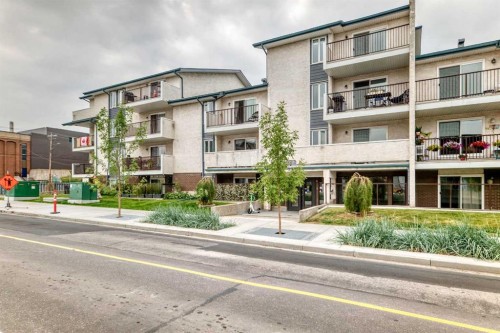 403-647 1 Avenue Ne, Calgary, AB - Outdoor With Balcony With Facade