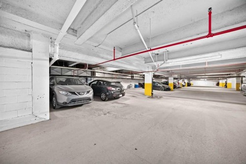 403-647 1 Avenue Ne, Calgary, AB - Indoor Photo Showing Garage