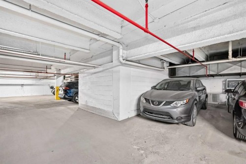 403-647 1 Avenue Ne, Calgary, AB - Indoor Photo Showing Garage