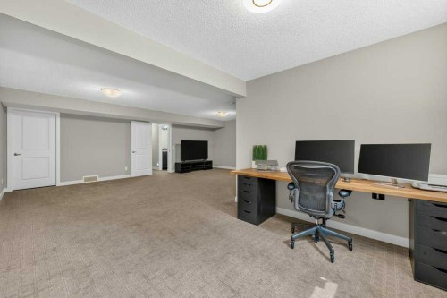 23 Cranarch Landing Se, Calgary, AB - Indoor Photo Showing Office