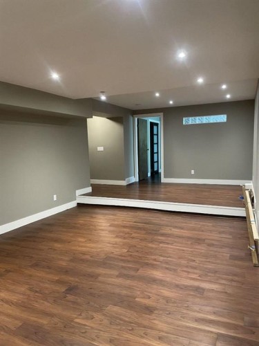 160 Hawkwood Way Nw, Calgary, AB - Indoor Photo Showing Basement