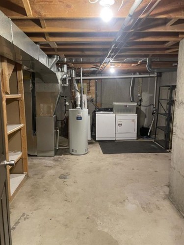160 Hawkwood Way Nw, Calgary, AB - Indoor Photo Showing Basement