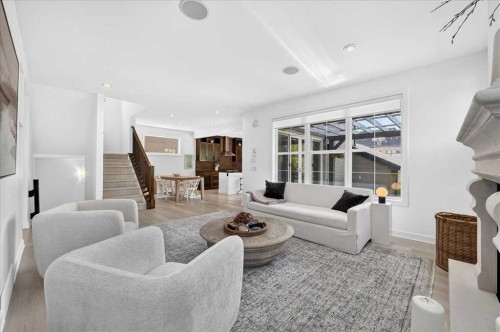 4 Quarry Landing Se, Calgary, AB - Indoor Photo Showing Living Room