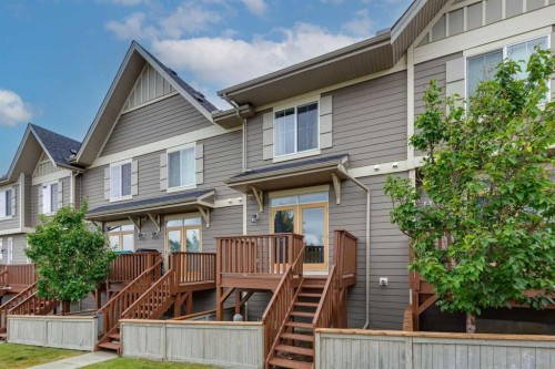 43 Kinlea Common Nw, Calgary, AB - Outdoor With Deck Patio Veranda