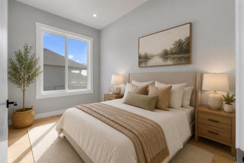 282 Muirfield Crescent, Lyalta, AB - Indoor Photo Showing Bedroom