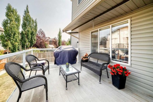 325 Luxstone Green Sw, Airdrie, AB - Outdoor With Deck Patio Veranda With Exterior