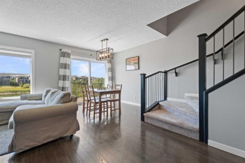 139 Auburn Meadows Place Se, Calgary, AB - Indoor Photo Showing Living Room