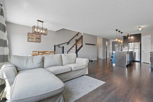 139 Auburn Meadows Place Se, Calgary, AB - Indoor Photo Showing Living Room