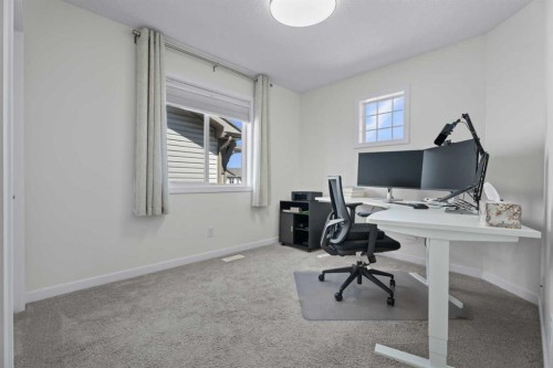 139 Auburn Meadows Place Se, Calgary, AB - Indoor Photo Showing Office