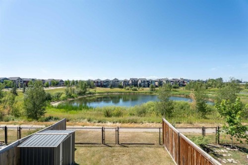 139 Auburn Meadows Place Se, Calgary, AB - Outdoor With Body Of Water With View