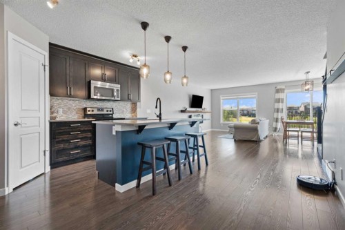 139 Auburn Meadows Place Se, Calgary, AB - Indoor Photo Showing Kitchen With Upgraded Kitchen