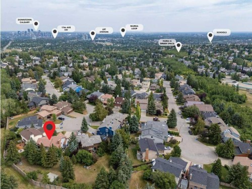 119 Strathbury Bay Sw, Calgary, AB - Outdoor With View