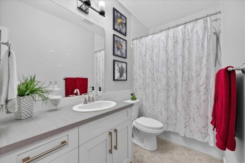 9 Drake Landing Square, Okotoks, AB - Indoor Photo Showing Bathroom