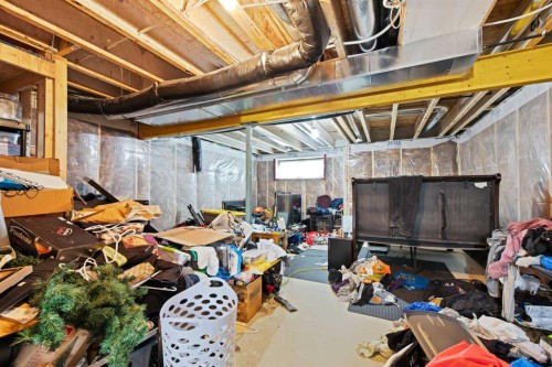 256 Auburn Glen Close Se, Calgary, AB - Indoor Photo Showing Basement