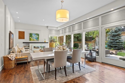 1143 Sifton Boulevard Sw, Calgary, AB - Indoor Photo Showing Dining Room