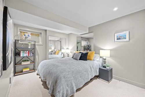 1143 Sifton Boulevard Sw, Calgary, AB - Indoor Photo Showing Bedroom