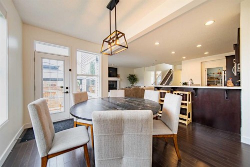 83 Auburn Glen Lane Se, Calgary, AB - Indoor Photo Showing Dining Room