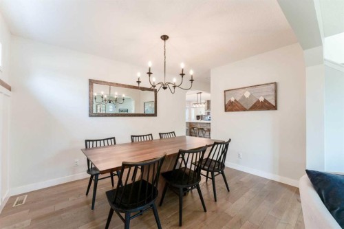 240 Willowmere Close, Chestermere, AB - Indoor Photo Showing Dining Room