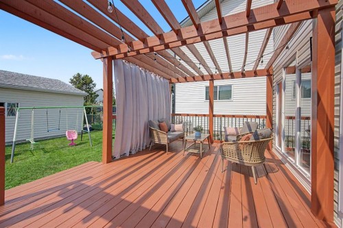172 Coverton Circle Ne, Calgary, AB - Outdoor With Deck Patio Veranda With Exterior