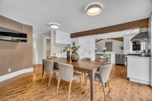 60 Massey Place Sw, Calgary, AB - Indoor Photo Showing Dining Room