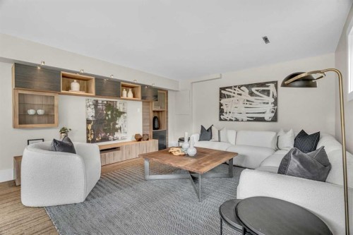 60 Massey Place Sw, Calgary, AB - Indoor Photo Showing Living Room