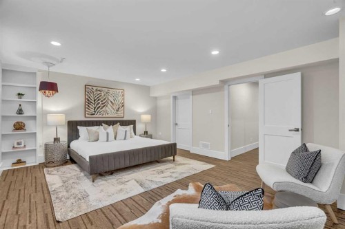 60 Massey Place Sw, Calgary, AB - Indoor Photo Showing Bedroom