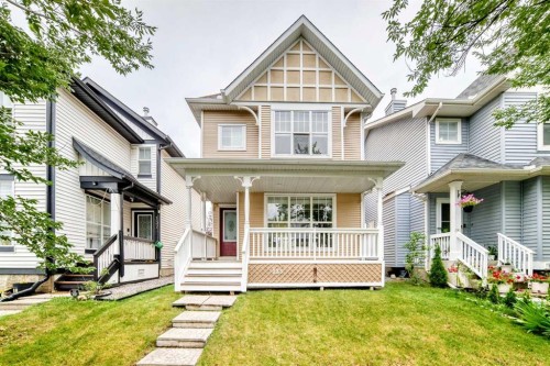 133 Prestwick Heights Se, Calgary, AB - Outdoor With Deck Patio Veranda With Facade